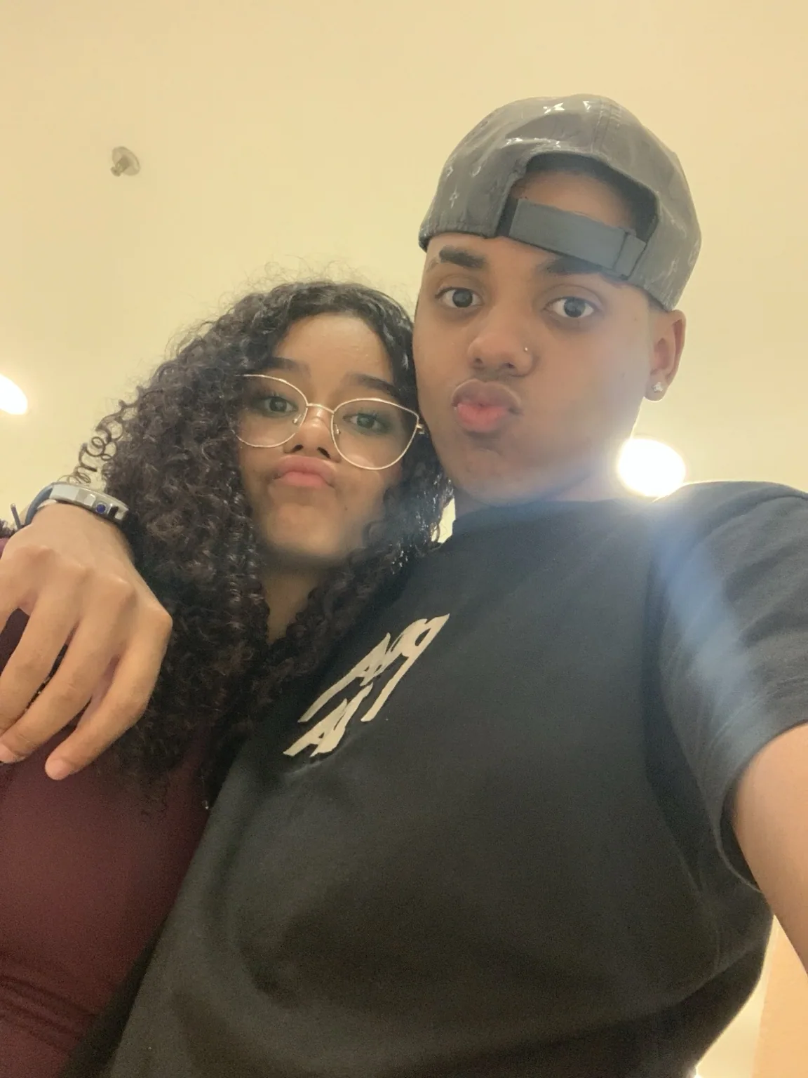 Kaique e Duda juntos